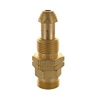 Western Enterprises 315 Brass Cylinder Adaptors, from CGA-510 POL Acetylene to CGA-520 "B" Tank