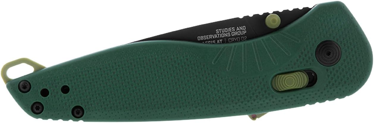 SOG Aegis AT Ambidextrous Folding Pocket Knife CRYO D2 Blade AT-XR Lock