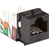 Black Box Cat6A Keystone Jack - C6AJA70-BK-R2