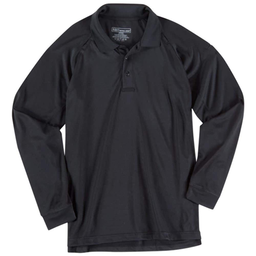 5.11 Tactical Men's Performance Long Sleeve Work Polo, 100% Polyester, Style 72049/72049T