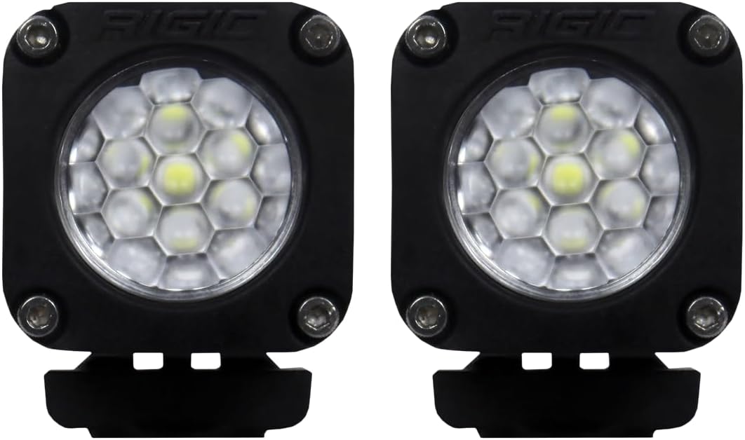 Rigid Industries 20541 Black Back-Up Light Kit (Ignite LED Diffused, Surface Mount)