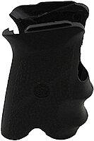Hogue Rubber Wraparound Grip for Ruger P85, P89, P90, and P91 with Finger Grooves, Black - 85000