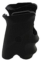 Hogue Rubber Wraparound Grip for Ruger P85, P89, P90, and P91 with Finger Grooves, Black - 85000