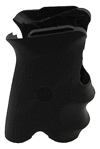 Hogue Rubber Wraparound Grip for Ruger P85, P89, P90, and P91 with Finger Grooves, Black - 85000