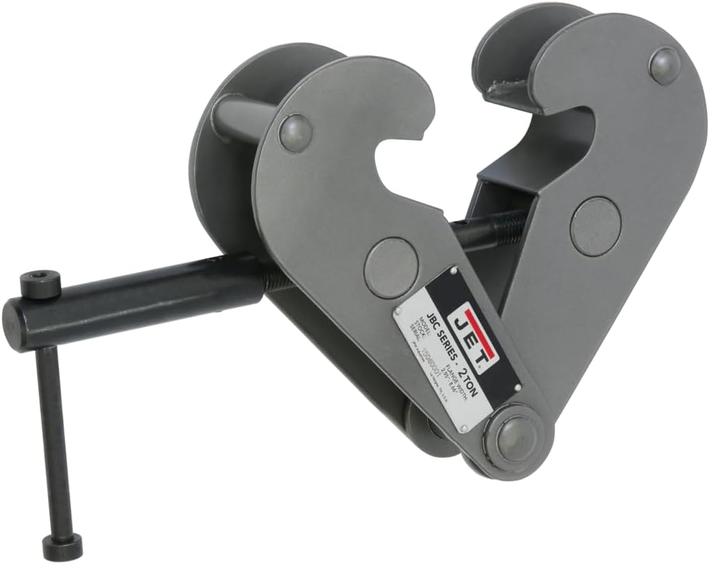 JET 2-Ton Heavy-Duty Beam Clamp (JBC-2)