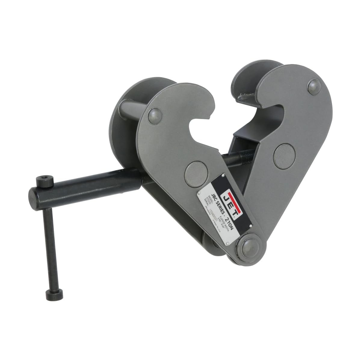 JET 2-Ton Heavy-Duty Beam Clamp (JBC-2)