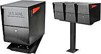 MAIL BOSS Package Master Curbside Locking Security Mailbox