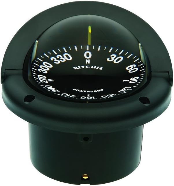 Ritchie HF-742 Helmsman Compass - Flush Mount - Black