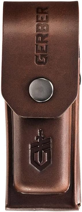 Gerber Center-Drive and MP600 Multi-Tool Brown Leather Sheath