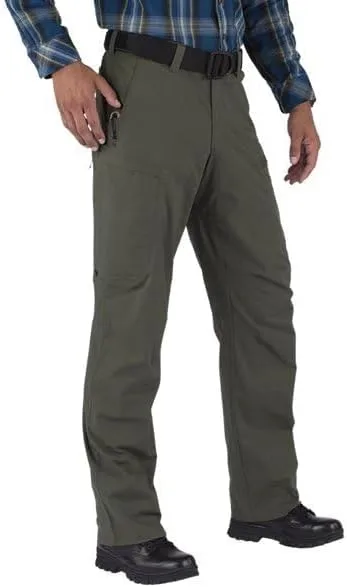 5.11 Tactical Men's Apex Pants, Regular Fit, Gusseted, 10 Pockets, Style 74434ABR