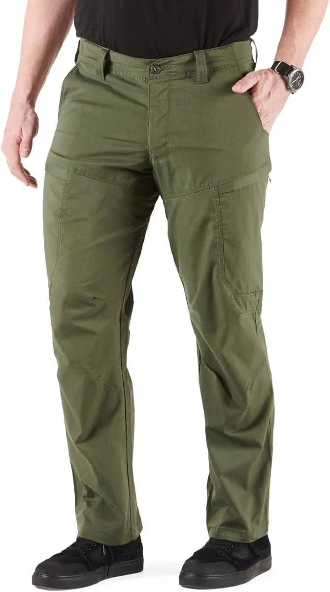 5.11 Tactical Men's Apex Pants, Regular Fit, Gusseted, 10 Pockets, Style 74434ABR