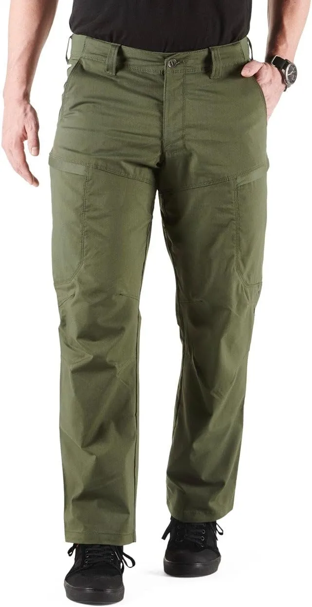5.11 Tactical Men's Apex Pants, Regular Fit, Gusseted, 10 Pockets, Style 74434ABR