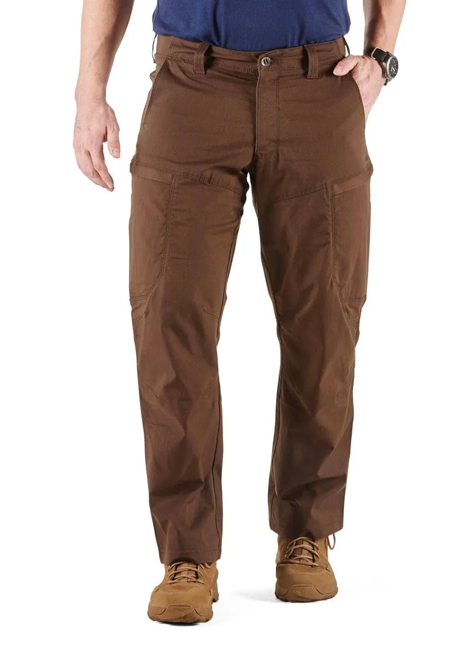 5.11 Tactical Men's Apex Pants, Regular Fit, Gusseted, 10 Pockets, Style 74434ABR