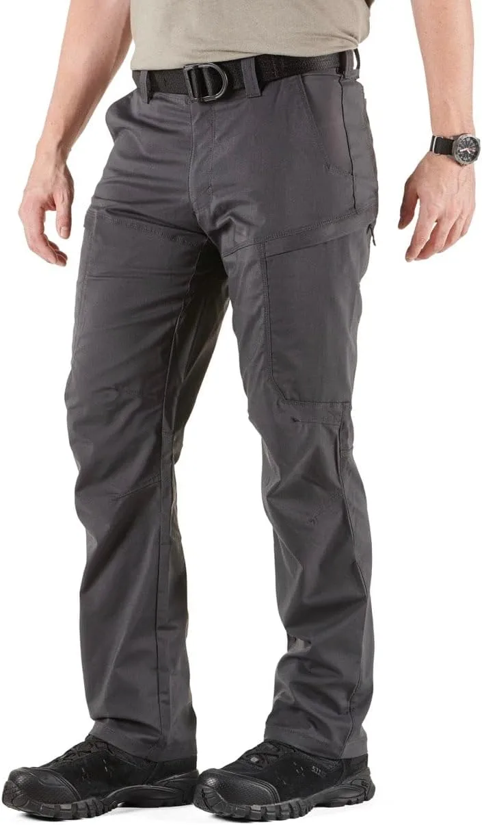 5.11 Tactical Men's Apex Pants, Regular Fit, Gusseted, 10 Pockets, Style 74434ABR