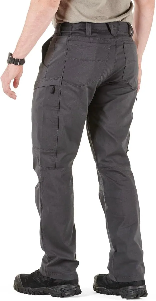 5.11 Tactical Men's Apex Pants, Regular Fit, Gusseted, 10 Pockets, Style 74434ABR