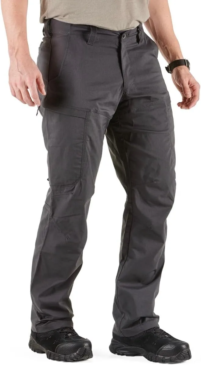 5.11 Tactical Men's Apex Pants, Regular Fit, Gusseted, 10 Pockets, Style 74434ABR