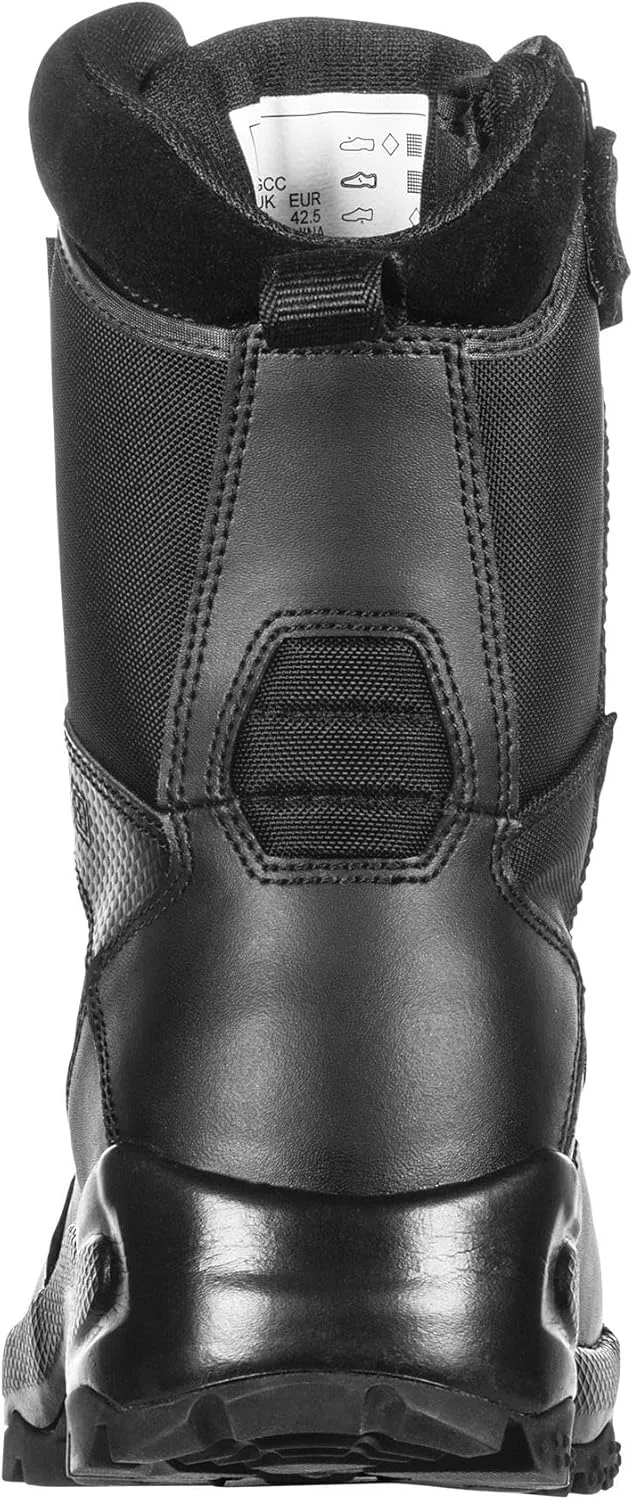 5.11 Tactical Men's Patrol Storm Waterproof Boots, ATAC 2.0 8", Side-Zip, Style 12392ABR