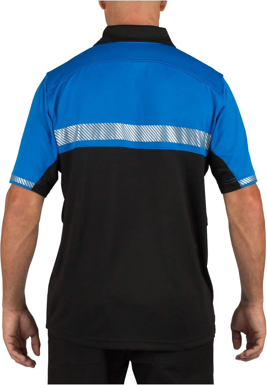 5.11 Tactical Men's Bike Patrol Short Sleeve Polo Shirt, Jersey Knit Polyester, Style 71322