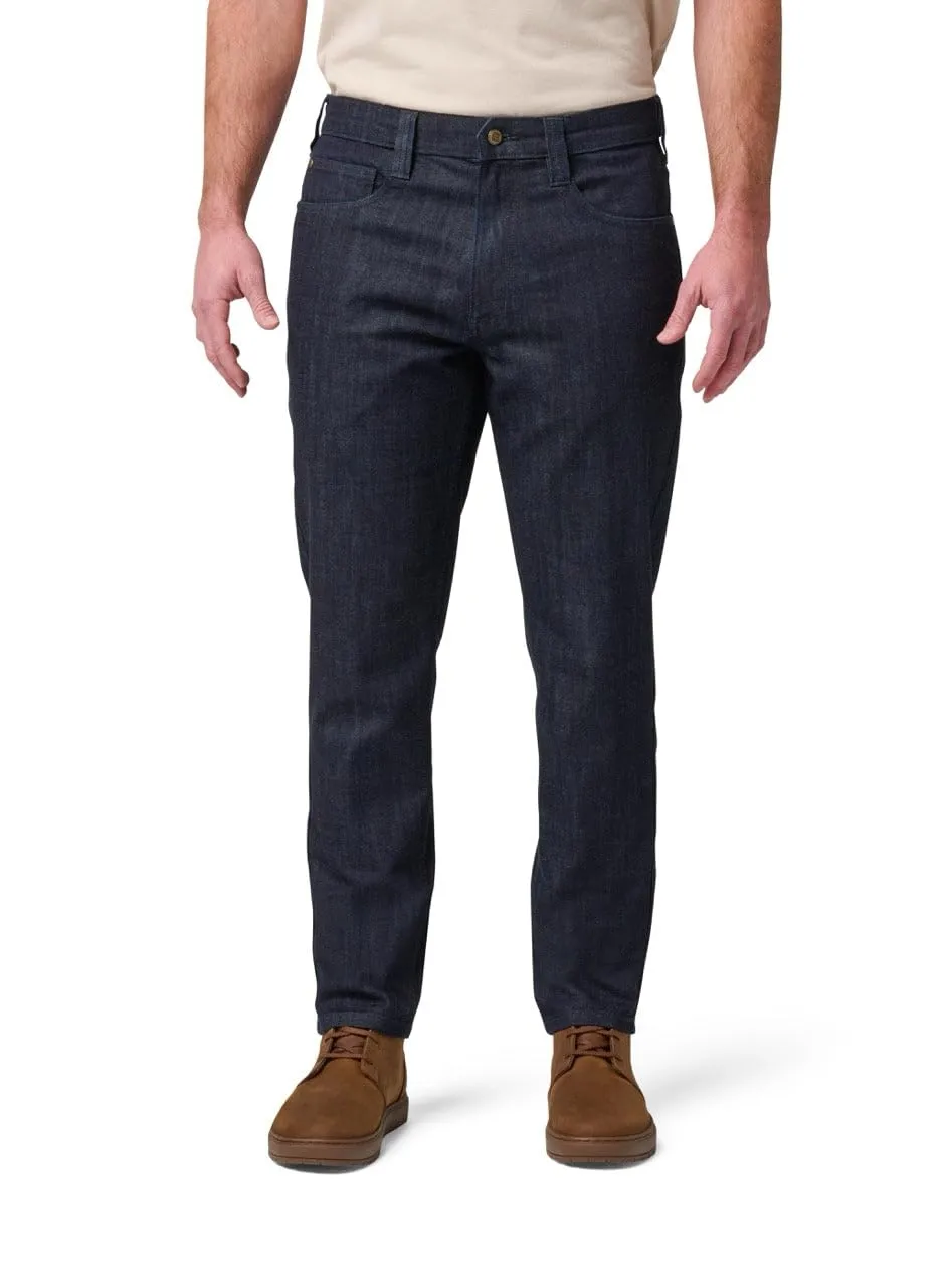 5.11 Tactical Men's Defender-Flex Slim Jeans, Fitted Waistband, 7 Pockets, Style 74465