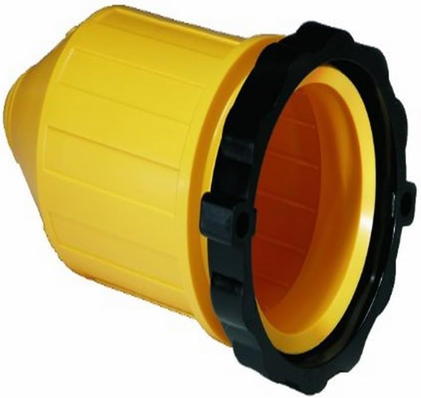 Marinco 7715CRN Weatherproof Cover with Threaded Ring for Marinco Marine Electrical 50-Amp Connectors (6360CRN and 6364CRN