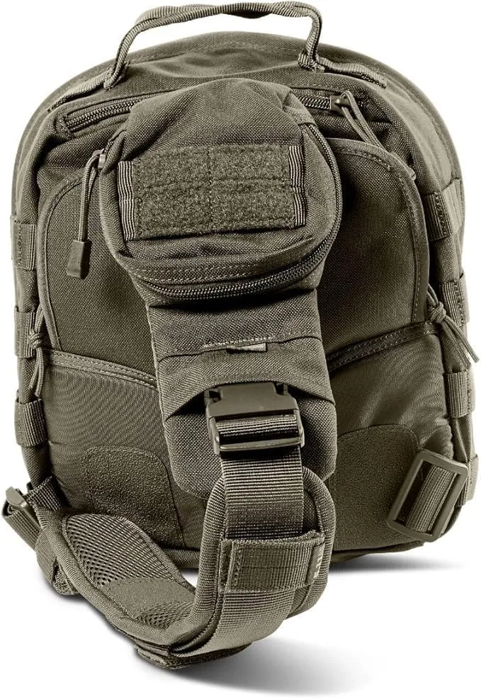 5.11 Tactical MOAB 6 Sling Bag Pack, Shoulder Crossbody Military Bag, Style 56963ABR