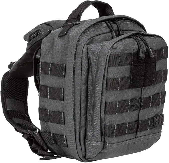 5.11 Tactical MOAB 6 Sling Bag Pack, Shoulder Crossbody Military Bag, Style 56963ABR