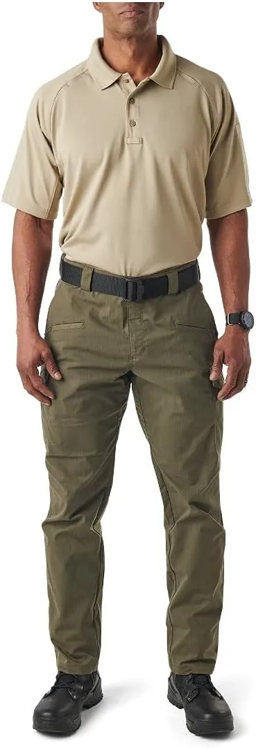 5.11 Tactical Men's Performance Short Sleeve Polo, 100% Polyester, Moisture Wicking, Style 71049