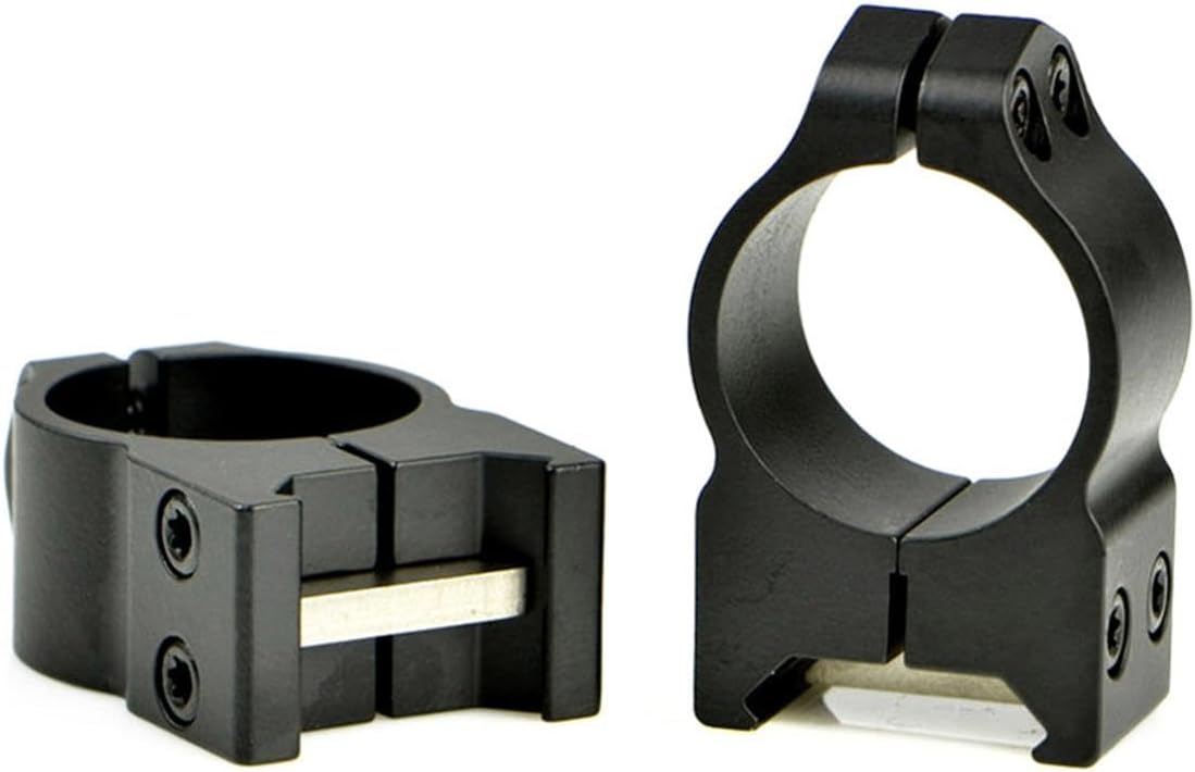 WARNE Maxima Scope Optic Rings - Fixed Matte Black