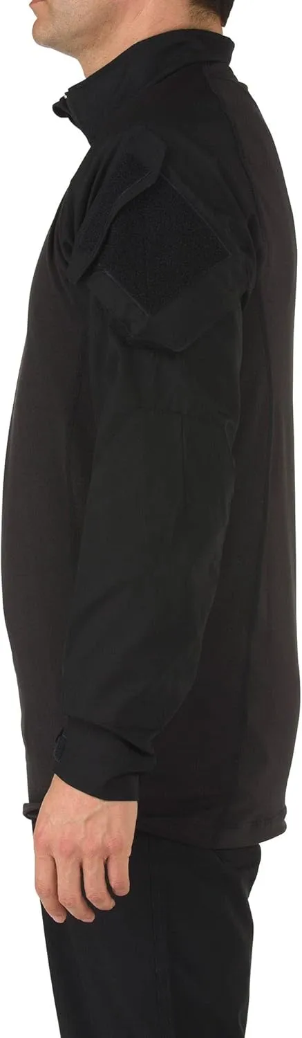 5.11 Tactical Men's Rapid Assault 1/4 Zip Long Sleeve Shirt, Style 72194ABR