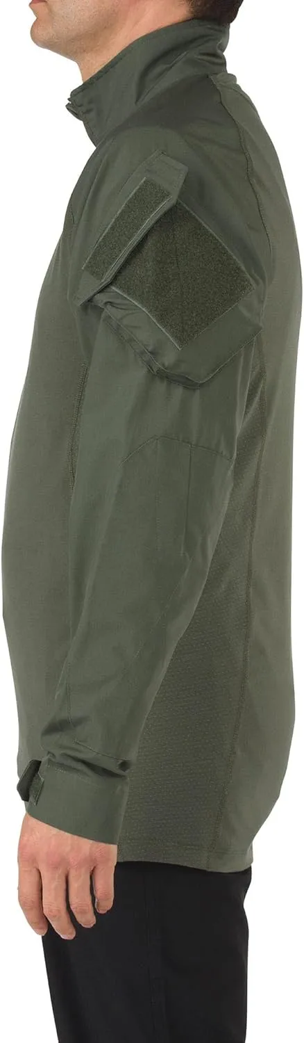 5.11 Tactical Men's Rapid Assault 1/4 Zip Long Sleeve Shirt, Style 72194ABR