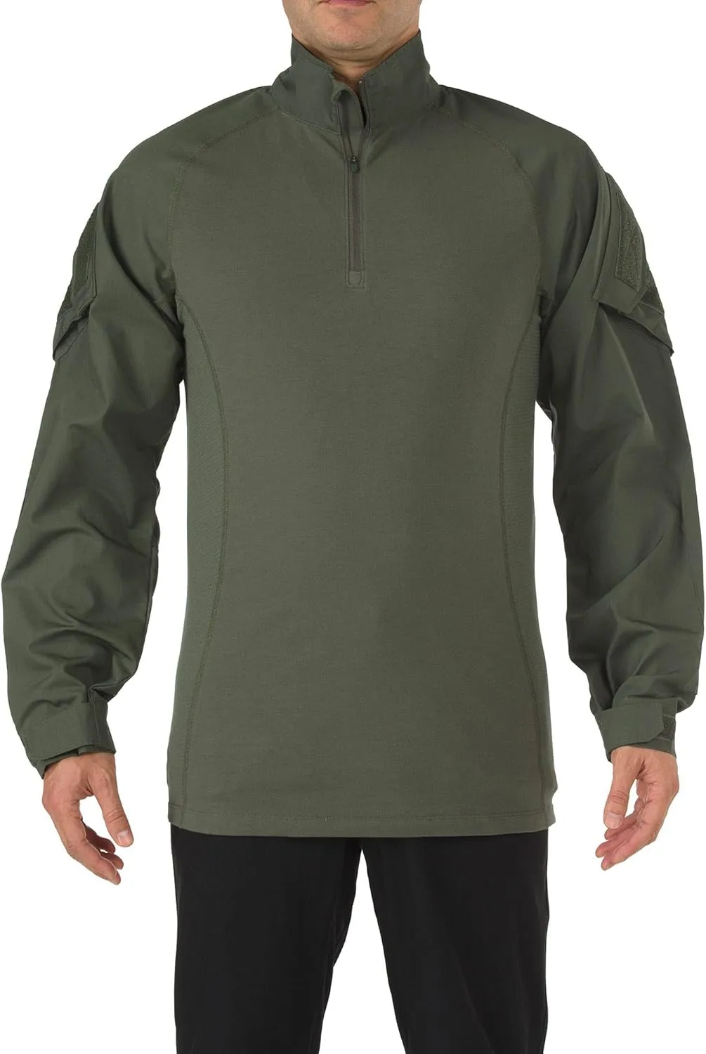 5.11 Tactical Men's Rapid Assault 1/4 Zip Long Sleeve Shirt, Style 72194ABR
