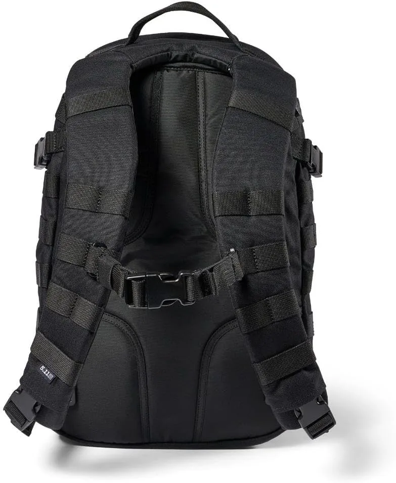 5.11 Tactical RUSH 12 2.0 Military Survival MOLLE Backpack with Laptop Compartment, 24L, Style 56561ABR/56562ABR
