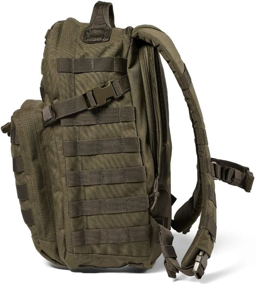 5.11 Tactical RUSH 12 2.0 Military Survival MOLLE Backpack with Laptop Compartment, 24L, Style 56561ABR/56562ABR