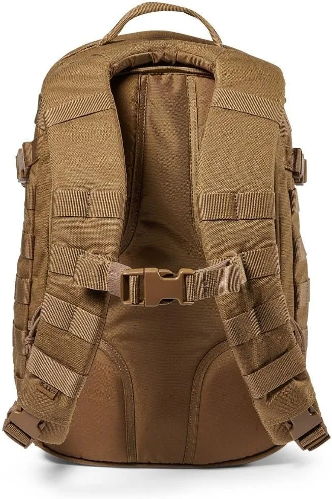 5.11 Tactical RUSH 12 2.0 Military Survival MOLLE Backpack with Laptop Compartment, 24L, Style 56561ABR/56562ABR