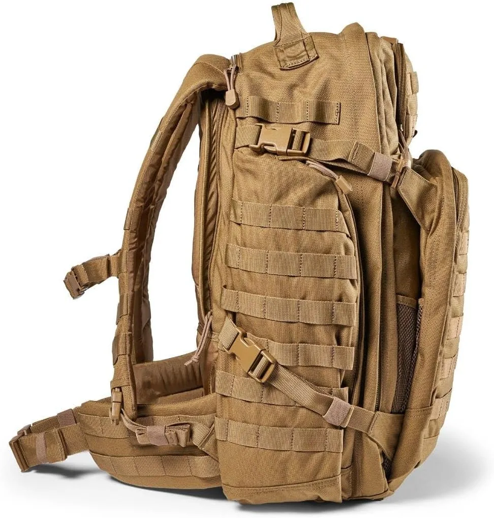 5.11 Tactical Backpack, RUSH 72 2.0 Military Survival Molle Back Pack with Laptop Compartment, 55L, Style 56565ABR