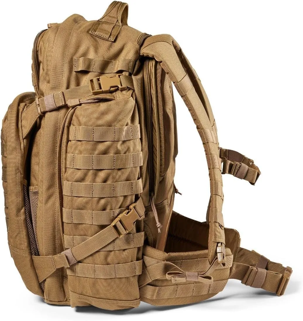 5.11 Tactical Backpack, RUSH 72 2.0 Military Survival Molle Back Pack with Laptop Compartment, 55L, Style 56565ABR
