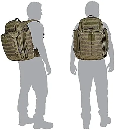 5.11 Tactical Backpack, RUSH 72 2.0 Military Survival Molle Back Pack with Laptop Compartment, Large, 55L, Multicam