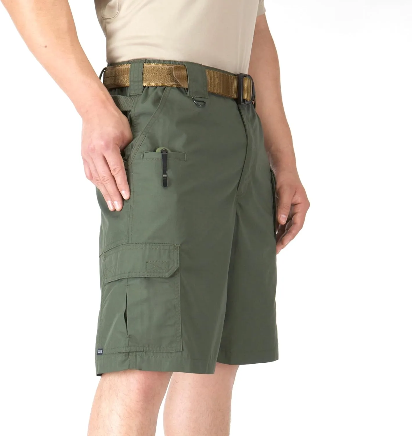 5.11 Tactical Men's Taclite Pro 11" Ripstop Shorts with Adjustable Waistband