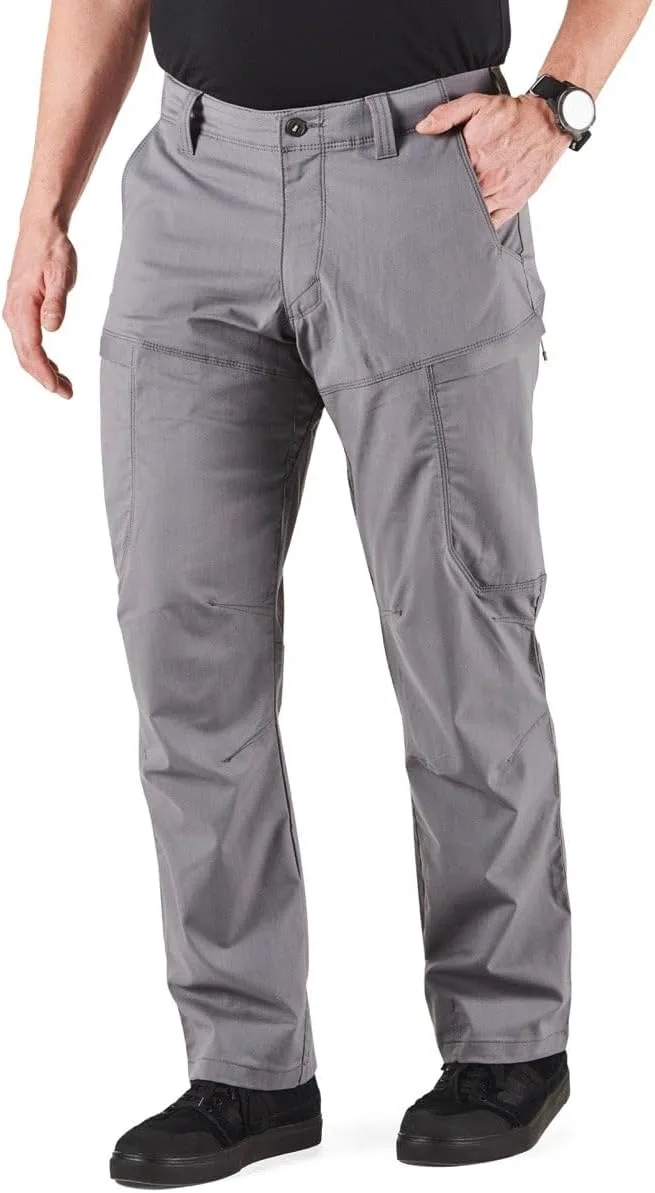 5.11 Tactical Men's Apex Pants, Regular Fit, Gusseted, 10 Pockets, Style 74434ABR