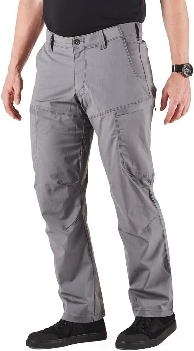 5.11 Tactical Men's Apex Pants, Regular Fit, Gusseted, 10 Pockets, Style 74434ABR