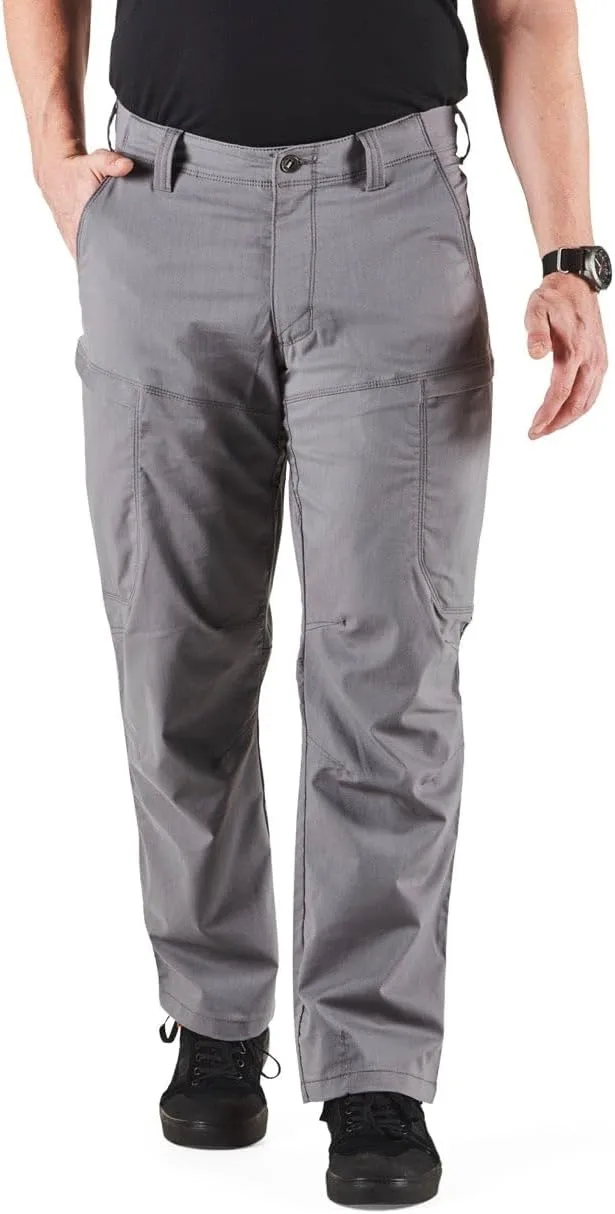 5.11 Tactical Men's Apex Pants, Regular Fit, Gusseted, 10 Pockets, Style 74434ABR