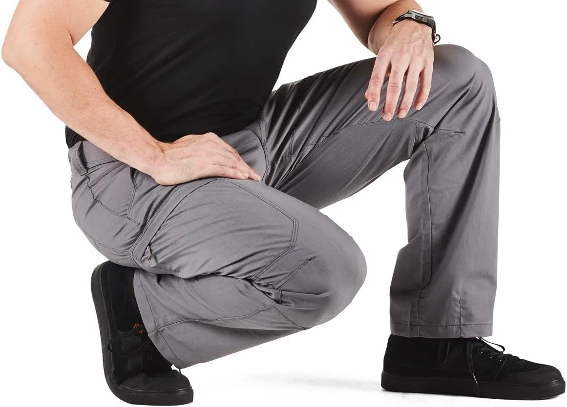 5.11 Tactical Men's Apex Pants, Regular Fit, Gusseted, 10 Pockets, Style 74434ABR