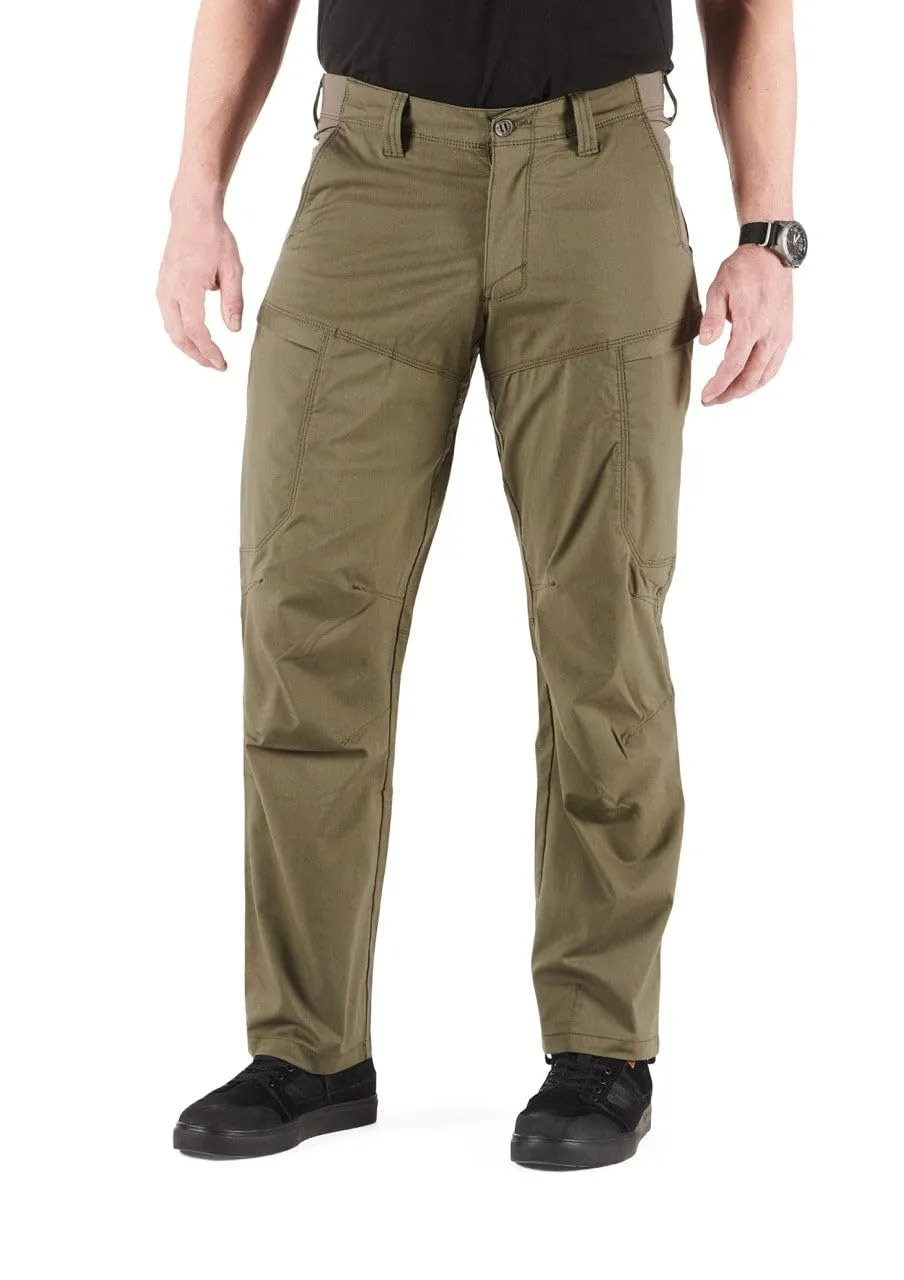 5.11 Tactical Men's Apex Pants, Regular Fit, Gusseted, 10 Pockets, Style 74434ABR