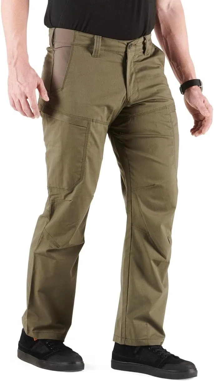 5.11 Tactical Men's Apex Pants, Regular Fit, Gusseted, 10 Pockets, Style 74434ABR