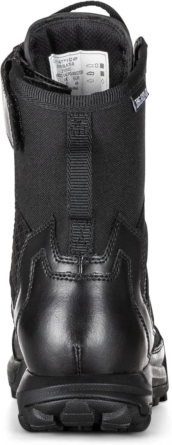 5.11 Tactical Men's A/T 8" Waterproof Boots with Full Side Zipper