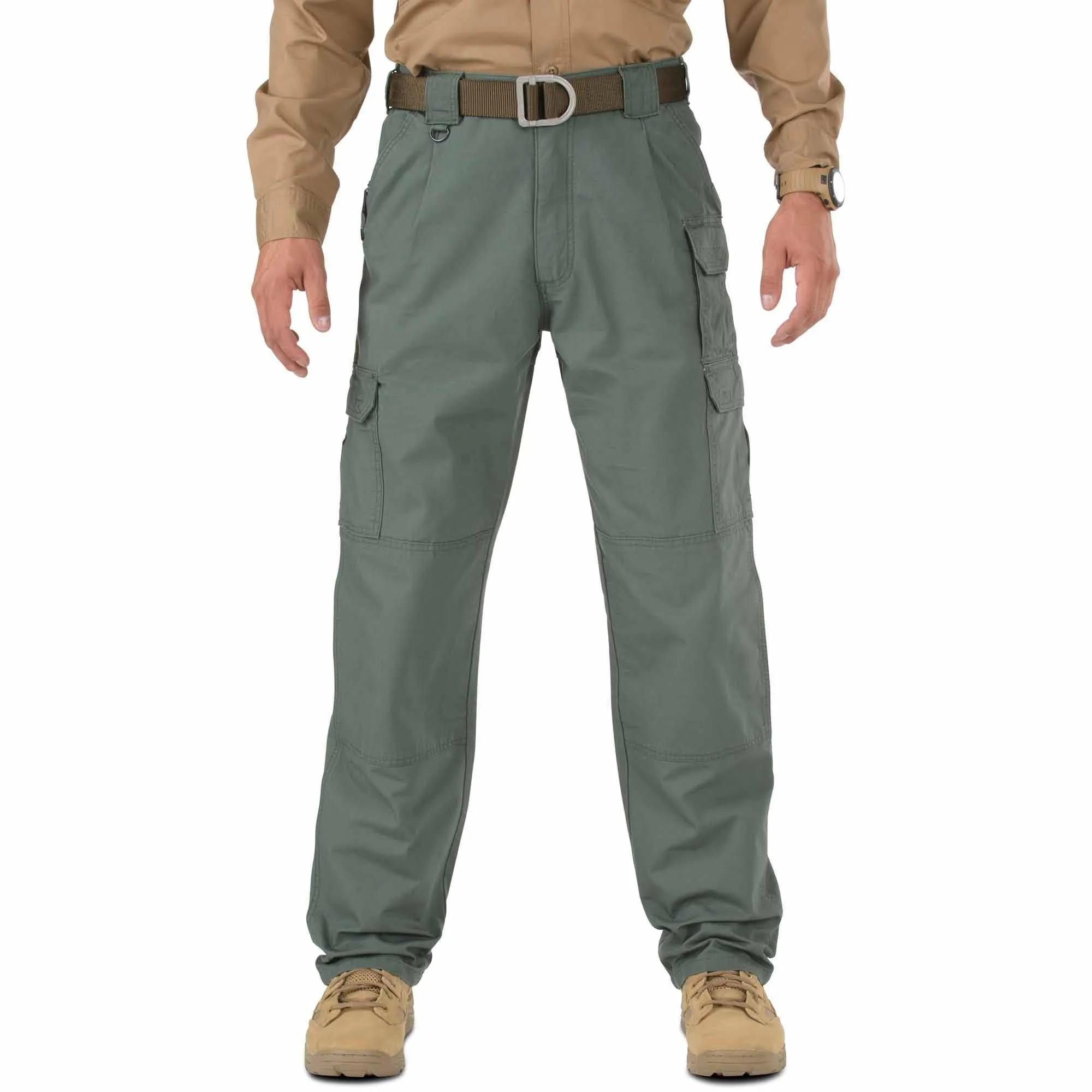 5.11 Tactical Men's Cargo Work Pants, Regular Fit, 100% Cotton Canvas, 7 Pockets, Style 74251ABR