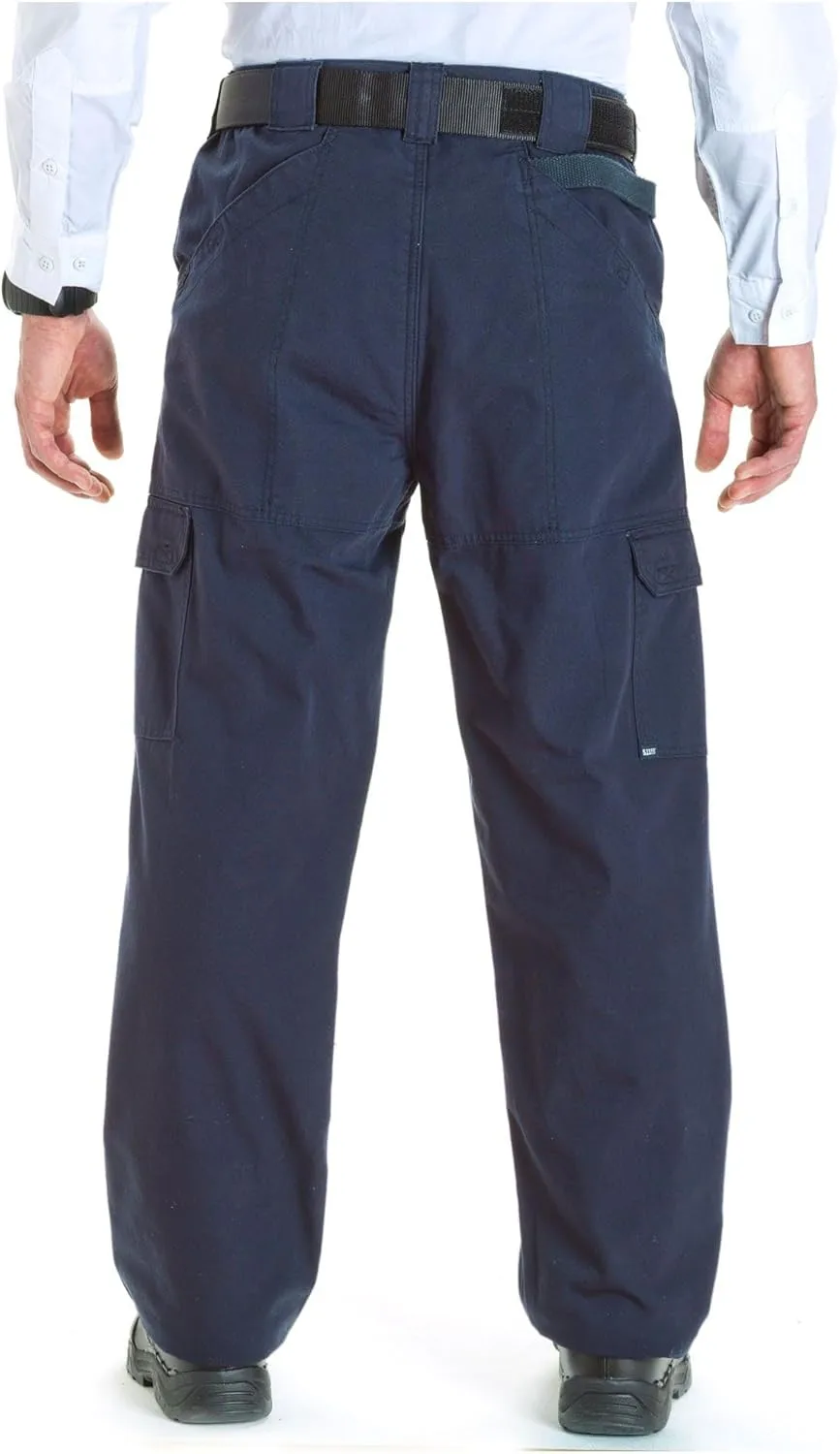 5.11 Tactical Men's Cargo Work Pants, Regular Fit, 100% Cotton Canvas, 7 Pockets, Style 74251ABR