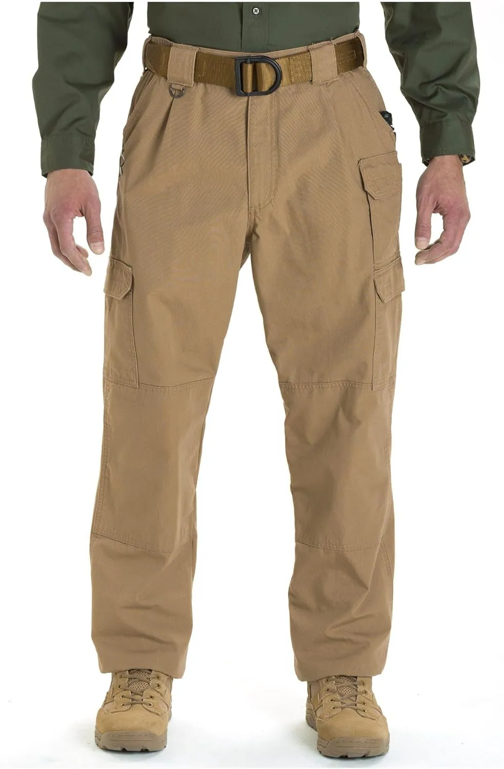 5.11 Tactical Men's Cargo Work Pants, Regular Fit, 100% Cotton Canvas, 7 Pockets, Style 74251ABR