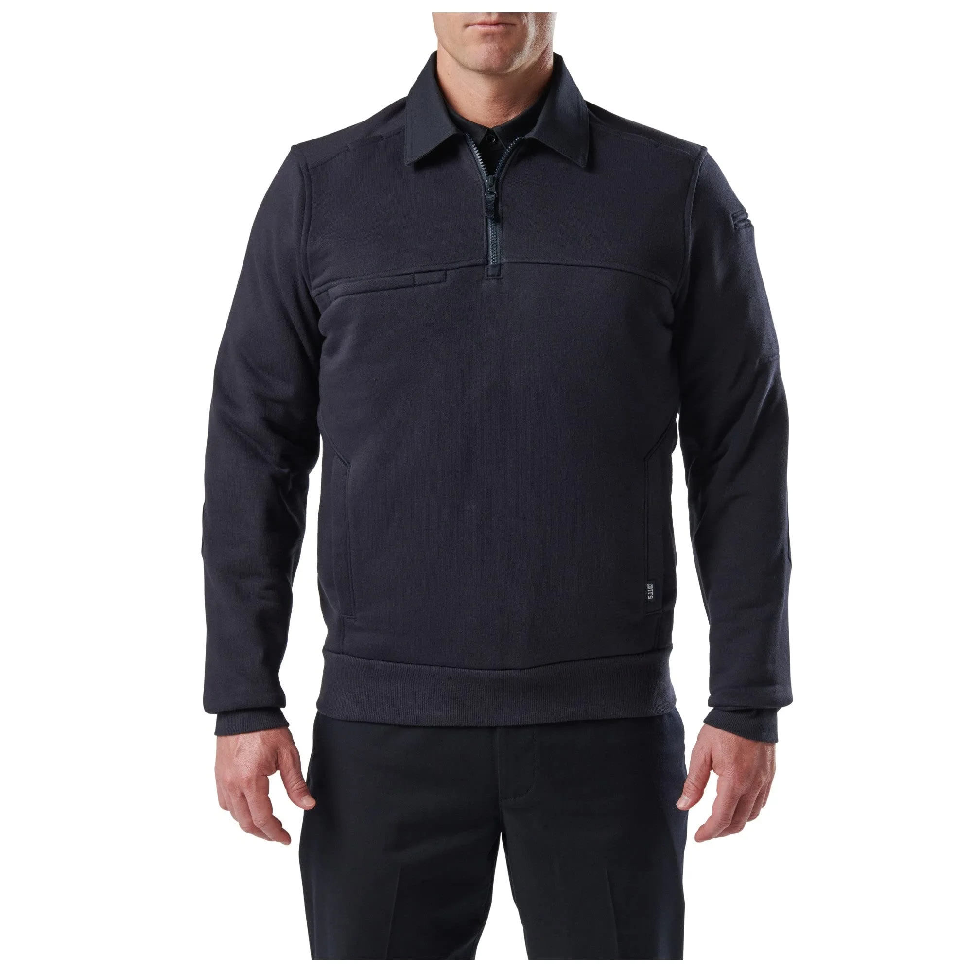 5.11 Tactical Job Shirt with Canvas 2.0 Quarter Zip Pull Over with Collar, Style 72535