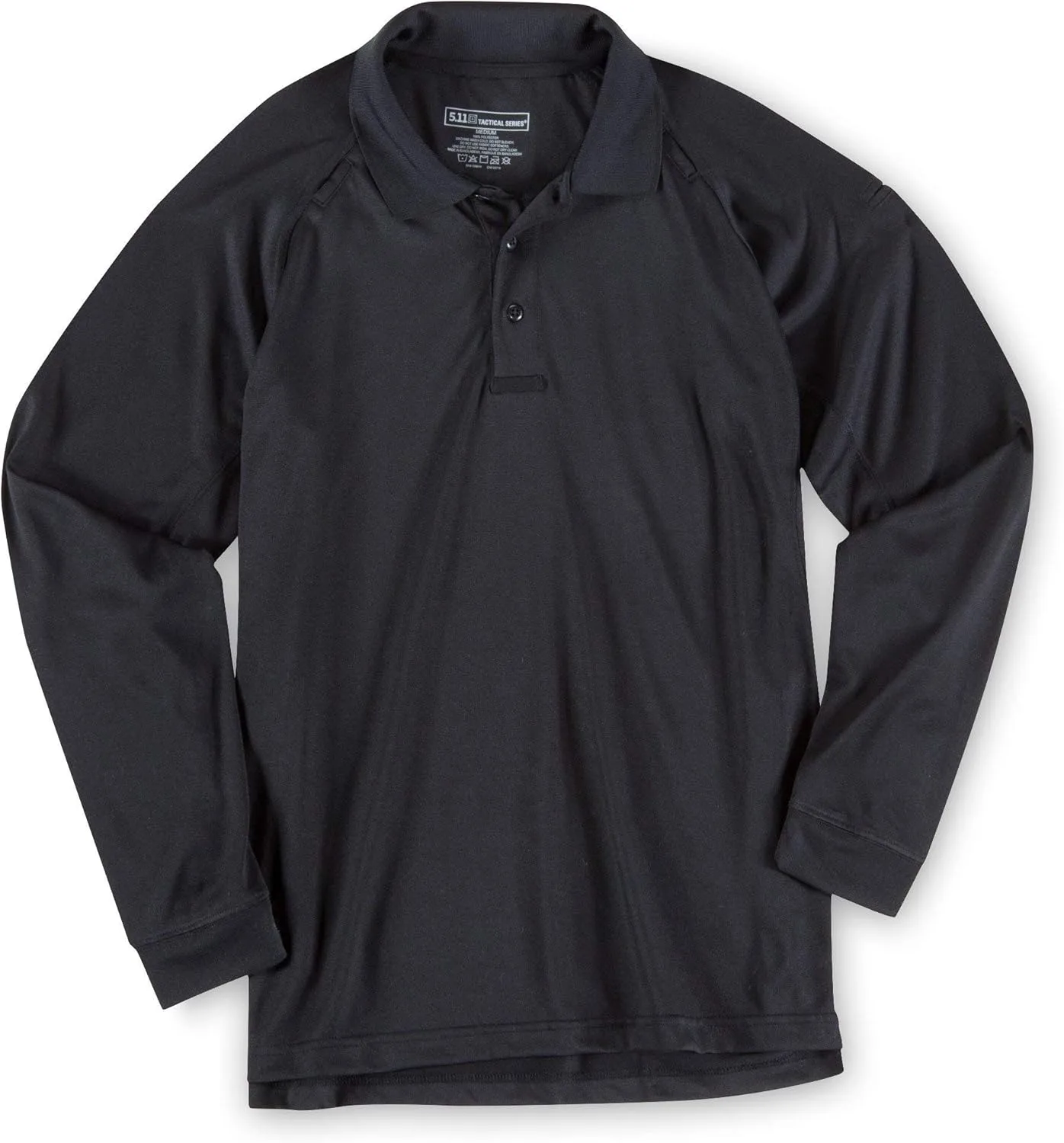 5.11 Tactical Men's Performance Long Sleeve Work Polo, 100% Polyester, Style 72049/72049T